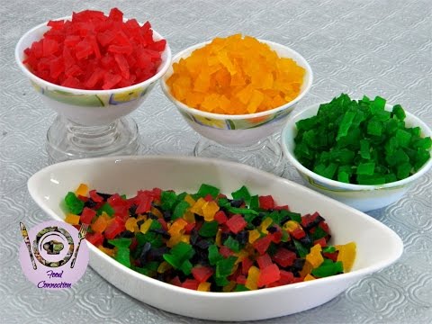 Tutti Frutti / Candied Papaya / Fruit Candy - By Food Connection Video