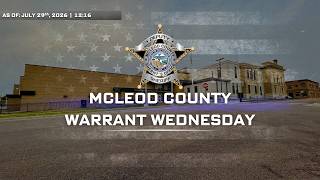 McLeod County Warrant Wednesday | July 29th, 2026