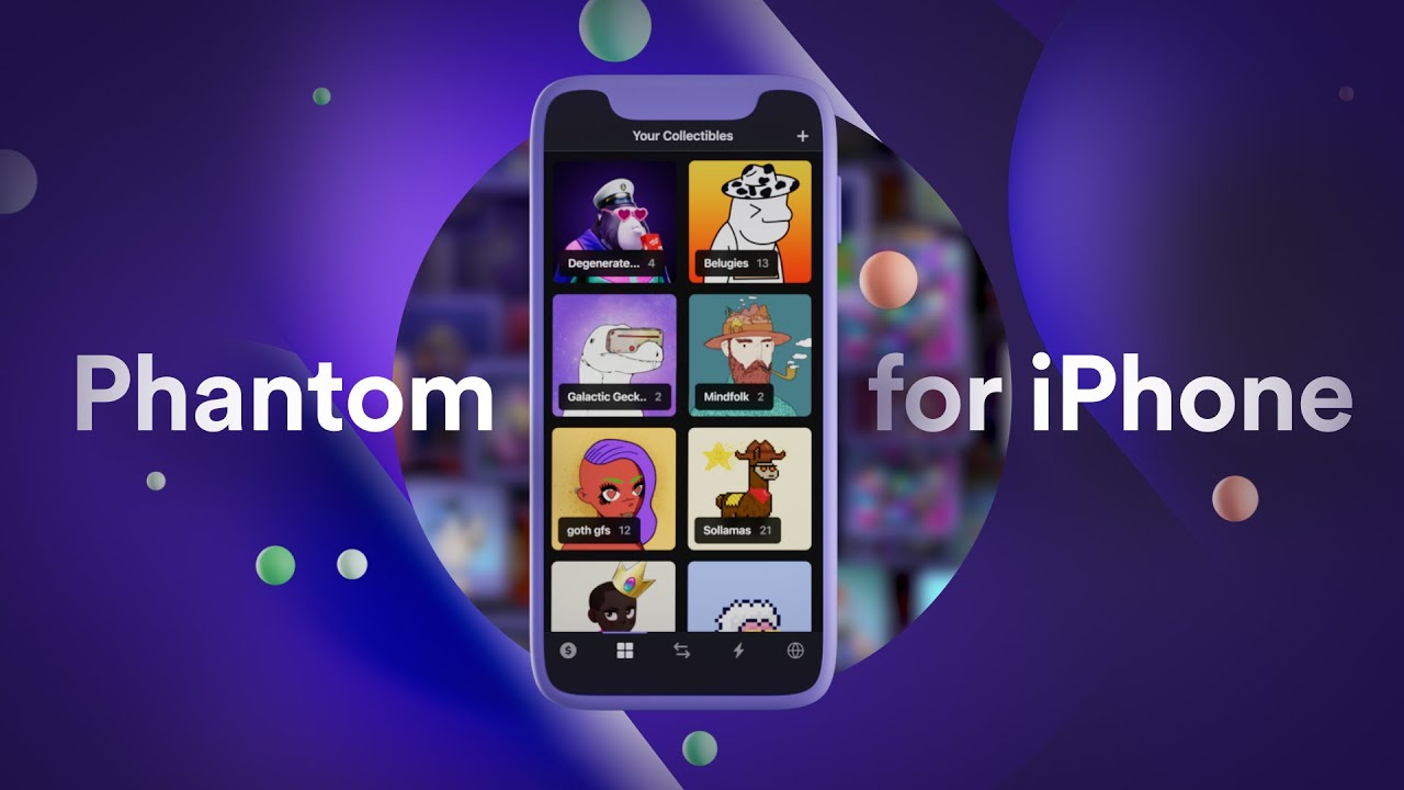 Phantom for iPhone — A friendly Solana wallet