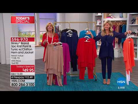 HSN | Slinky Brand Fashions Anniversary 05.11.2018 - 06 PM