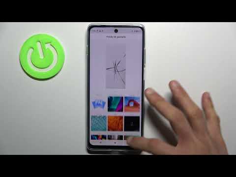 Cómo cambiar el fondo de pantalla en MOTOROLA Moto G200 5G