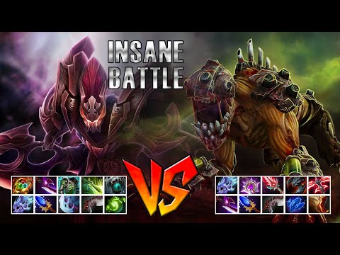 Epic game Spectre full items vs Lifestealer Full items - Godadico Dota