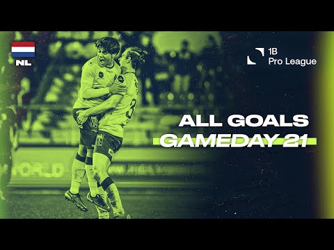 1B Pro League | Alle doelpunten speeldag 21