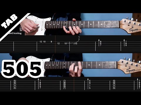 505 - Arctic Monkeys | Guitar TAB | Lesson | Tutorial
