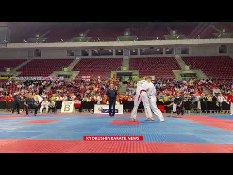 WKO U21 EC, Final -90 Andrii Rudkovskyi (Ukraine, aka) - Carles Andres (Spain)