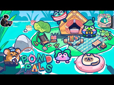 Pond Pals: Cozy Glamping Game First Gameplay Walkthrough | Android / iOS