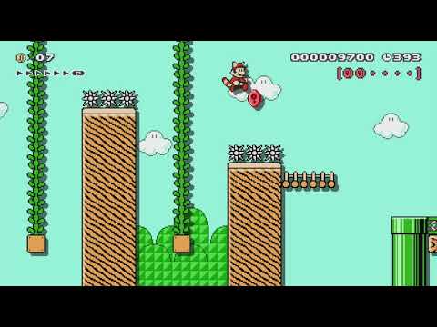 Entre Cielo e Infierno by Goerge - Super Mario Maker - No Commentary 1bn
