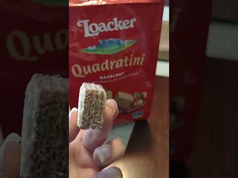 Loacker quadratini Hazelnut (wafers)