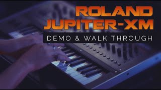 Video thumbnail for Roland Jupiter XM Synth Walkthrough and Demo by Musos Corner