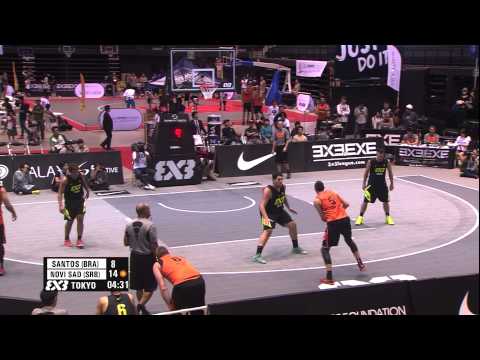 Santos (BRA) vs Novi Sad (SRB) - Full Game - 2014 FIBA 3x3 World Tour Final | 3x3 Basketball