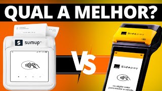 🏆SUMUP ou SIDEPAY, Qual Máquina de Cartão Tem MENORES TAXAS? [2025]