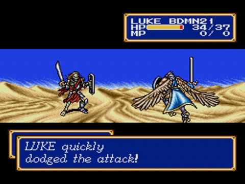 Shining Force 2 (Genesis) Super Difficulty - Battle 21