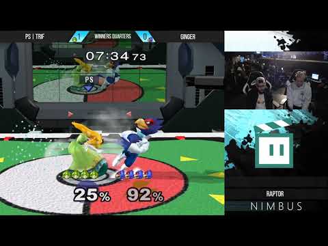 Nimbus #70 - PS | Trif (Peach) VS Ginger (Falco) - SSBM Winners Quarter-Final