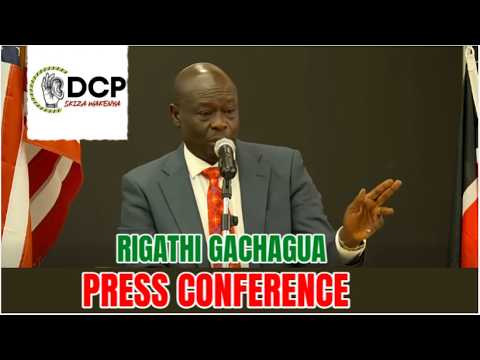 🔴LIVE LIVE: RIGATHI GACHAGUA  LIVE PRESS CONFERENCE   #rigathigachagua #kenyanews
