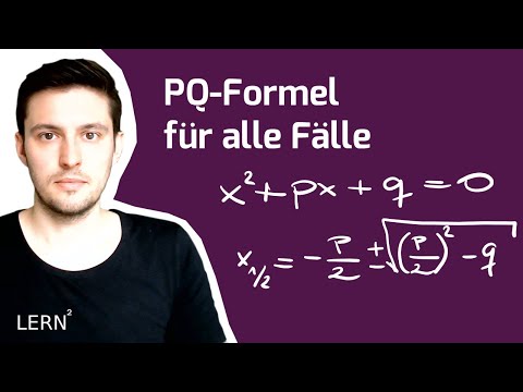 PQ-Formel mit & ohne p und q! 💡🔢