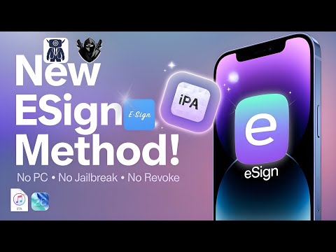 Новейший метод Esign для iOS | Установка файлов IPA на iPhone и iPad без ПК и джейлбрейка без отзыва