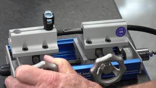 Fuel Line Vise Adapter Tool for 5/16 in. and 3/8 in. Nylon Fuel Line - video thumbnail 4