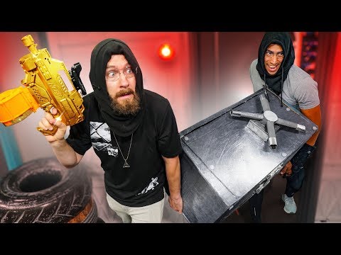 NERF Steal The Safe Challenge! Video