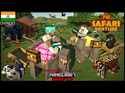 ItsDex - I SURVIVED 999 DAYS IN SAFARI WORLD in Minecraft And Here's What Happened EPS-1 | MINECRAFT (हिंदी)