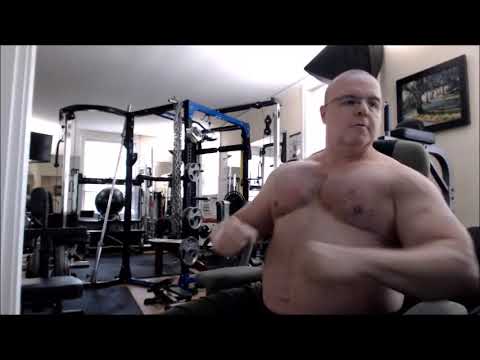 Beefy muscle bull muscle daddy flexing