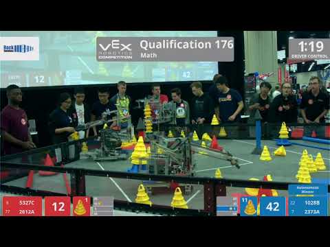 2018 VRC Math Q176 - 5327C 2612A vs 1028B 2373A - 58 to 133