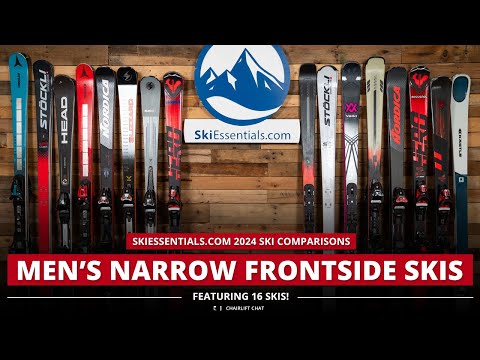 2024 Men's Narrow Frontside 65-75 mm Ski Comparison with SkiEssentials.com