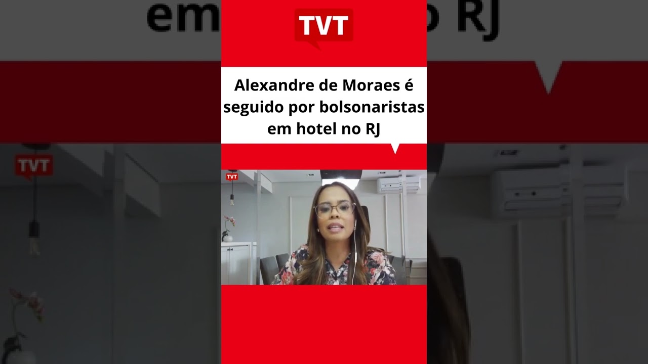 Watch Now Alexandre de Moraes é seguido por bolsonaristas dentro de hotel no RJ Alexandre de Moraes é seguido por bolsonaristas dentro de hotel no RJ
