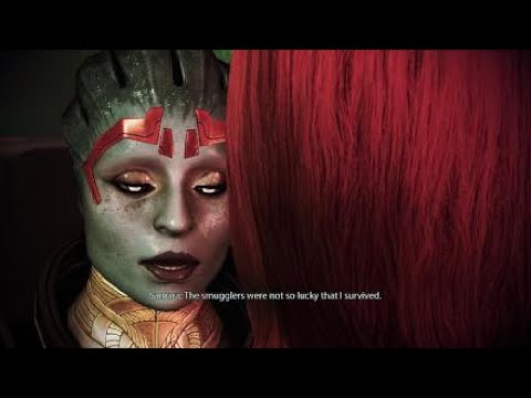Mass Effect 3 Samara Citadel Shore Leave DLC Scene