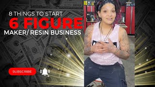8 RESIN BUSINESS TIPS That Made Me 6 Figures!!