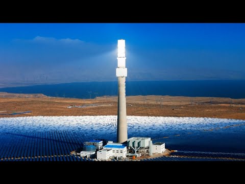 Solar park in Qinghai's Gobi Desert generates ample clean energy