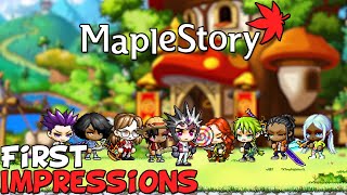 MapleStory 2022 First Impressions  Is It Worth Pla