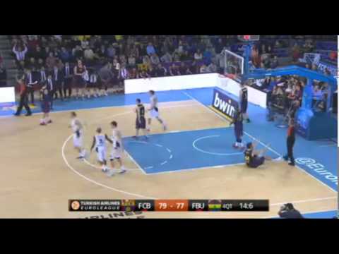 La canasta imposible de Jan Vesely Barcelona-Fenerbahçe