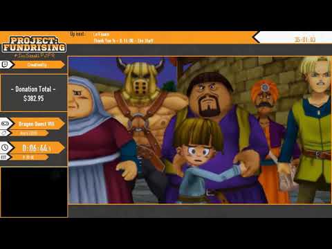 PJFR2 - Dragon Quest VIII , Any% (3DS) - CreativeEly - 8:18:33.?