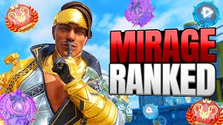 High Level Mirage Ranked Gameplay - Apex Legends (No Commentary)