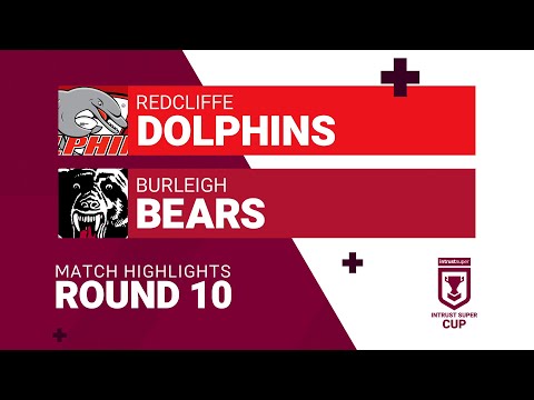 Dolphins v Bears - Intrust Super Cup match highlights - Round 10, 2021