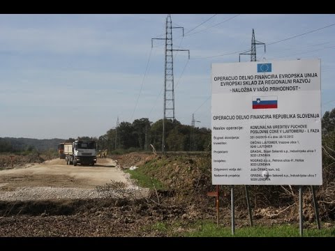 Komunalna ureditev Puchove poslovne cone v Ljutomeru - I. faza