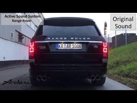 ARDEN AUTOMOBILBAU: Arden Active Soundsystem for Range Rover