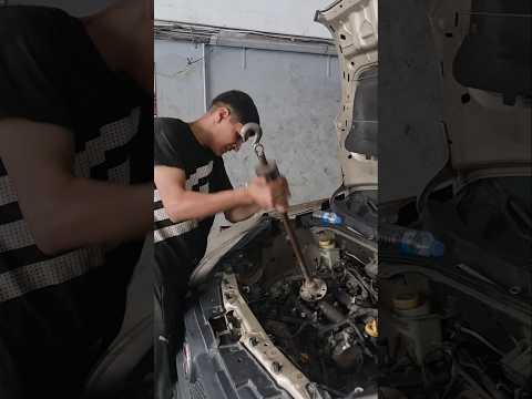 contası yanan aracın enjektörü çıkaramadık