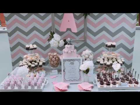 Dessert Table | Baby Shower Little Peanut Theme