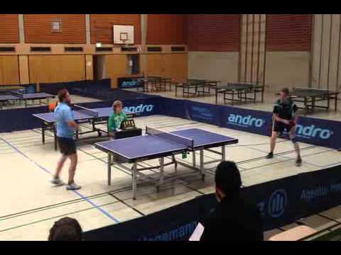 Iburg Turnier Finale Herren C Christian Richau vs  Mario Reinies 1Satz