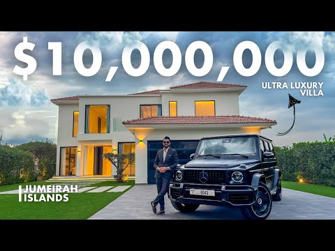 $10,000,000 VILLA IN JUMEIRAH ISLANDS | LUXURY HOMES OF DUBAI