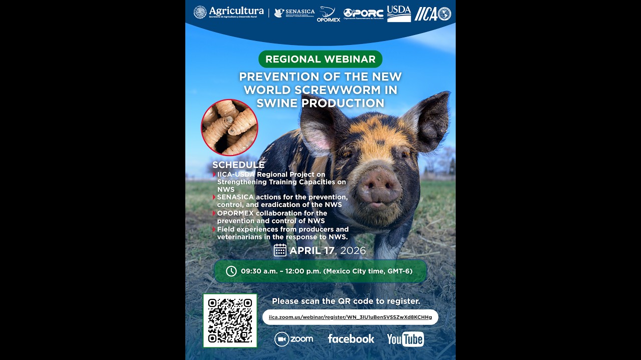 Regional Webinar: Prevention of the New World Screwworm in Swine Production- April 17