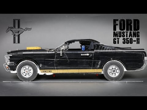 Конструктор Decool 1:10 «Ford Mustang GT 350-H» / 1817 деталей