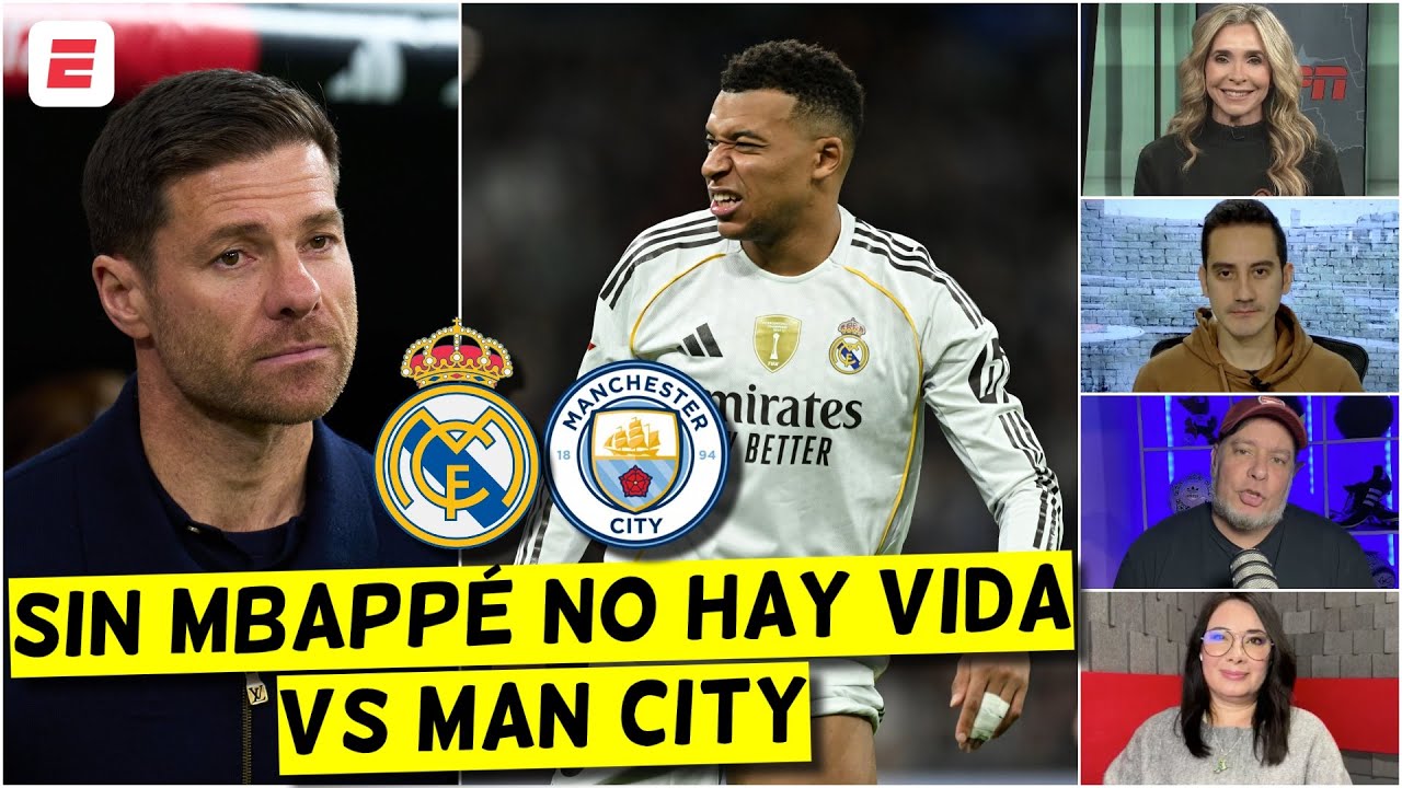 SIN MBAPPÉ el REAL MADRID NO TIENE CHANCE ante el MANCHESTER CITY en CHAMPIONS LEAGUE | Exclusivos