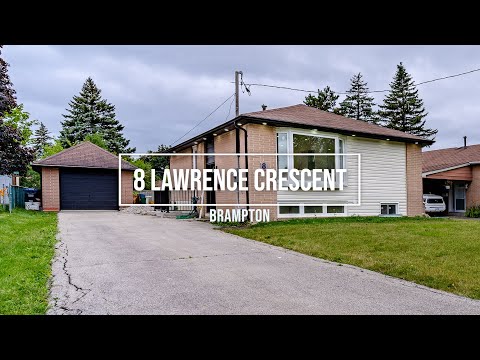 8 Lawrence Crescent Brampton