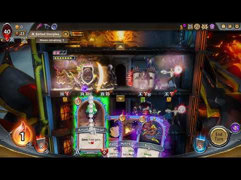 Monster Train Cov 25 Divinity Yellow/Pink - Architecting A Floor of Flies