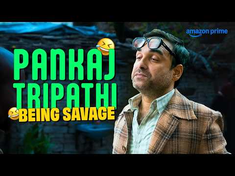 Savage Replies by Pankaj Tripathi 😂 | Stree 2: Sarkate Ka Aatank, Mirzapur | Prime Video India