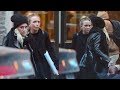 10 01 2017 Mary Kate Ashley Olsen Seen Leaving Their NYC Offices Dressed For The Cold HD