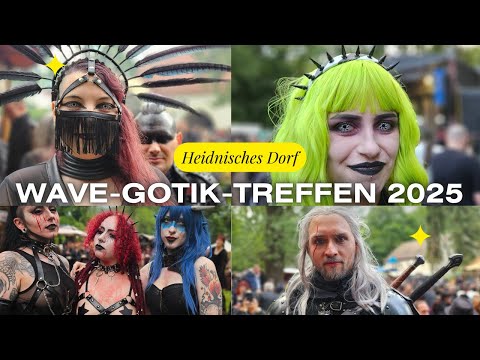 Wave-Gotik-Treffen 2025 | Heidnisches Dorf  | Moshpit & Gewandete | Eindrücke vom WGT