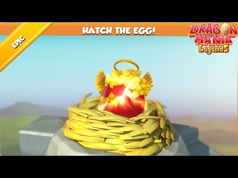 Li'l Angel dragon Hatching! , Dragon Mania Legends | Part 1375 HD